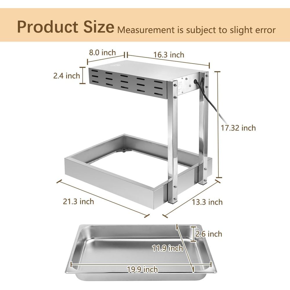 French Fry Warmer, Commercial  - Commercial Kitchen Warmer avis et prix