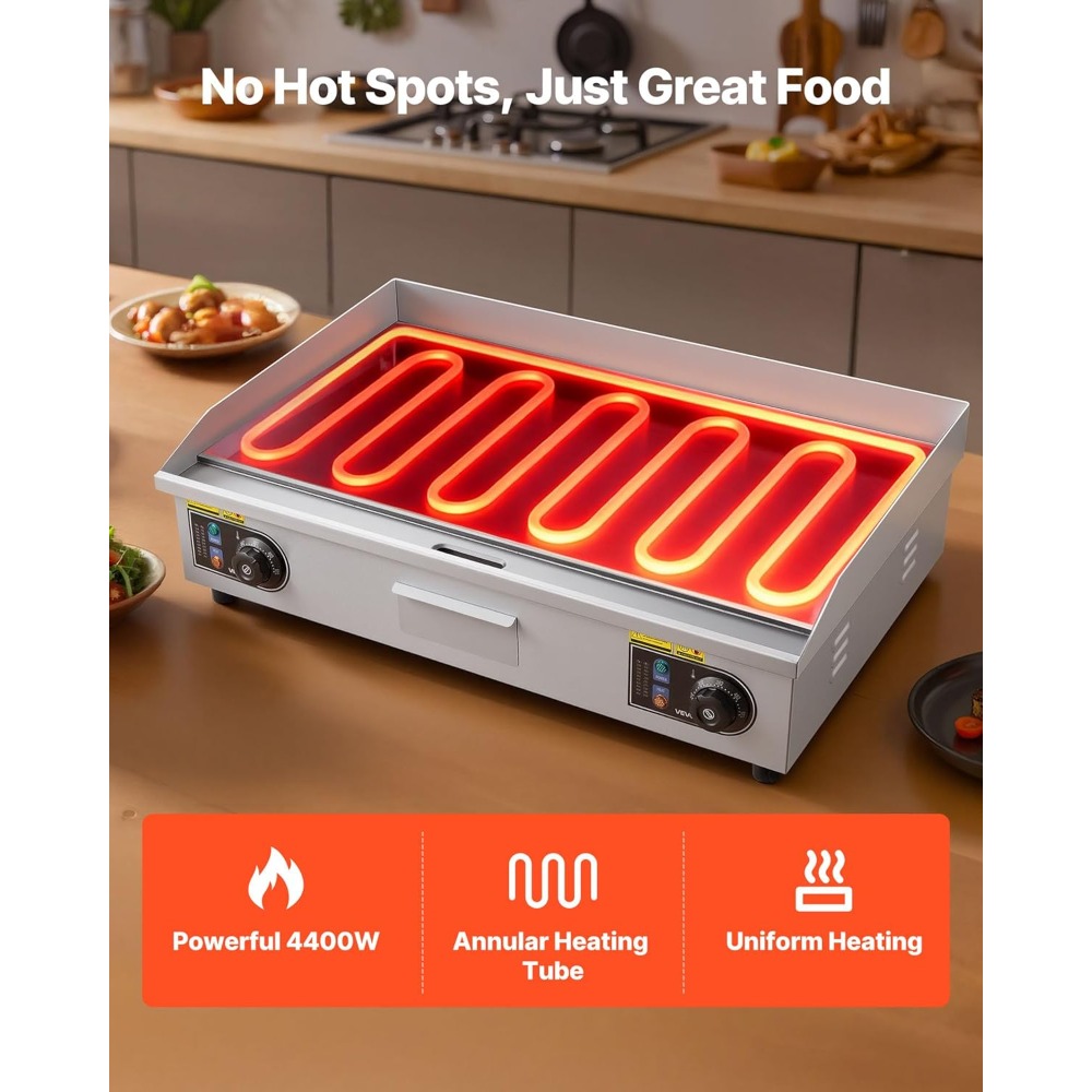 US Shipping Commercial Electri - Electric Griddle Flat Top avis et prix