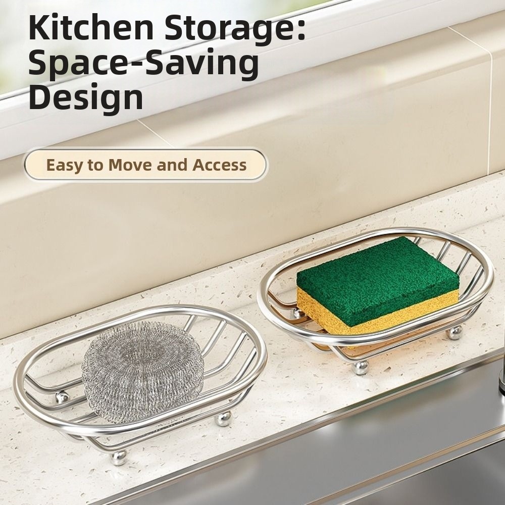 Anti-rust Metal Soap Dish, Non - Commercial Kitchen Utensil Holder avis et prix