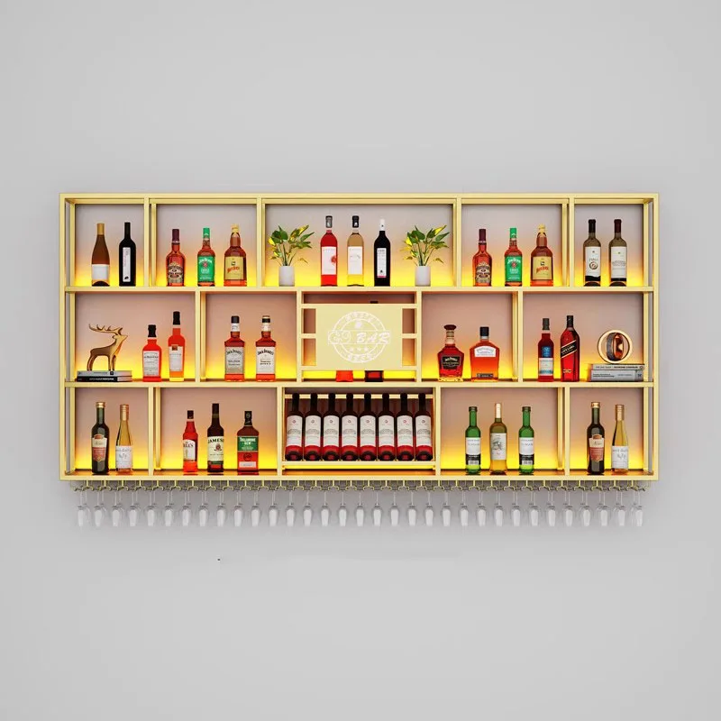 Wall Mounted Kitchen Wine Cabi - Wall Shelf Commercial Kitchen avis et prix