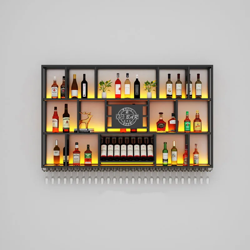 Wall Mounted Kitchen Wine Cabi - Wall Shelf Commercial Kitchen avis et prix