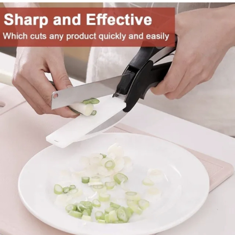 2-in-1 Stainless Steel Kitchen - Commercial Kitchen Knives avis et prix