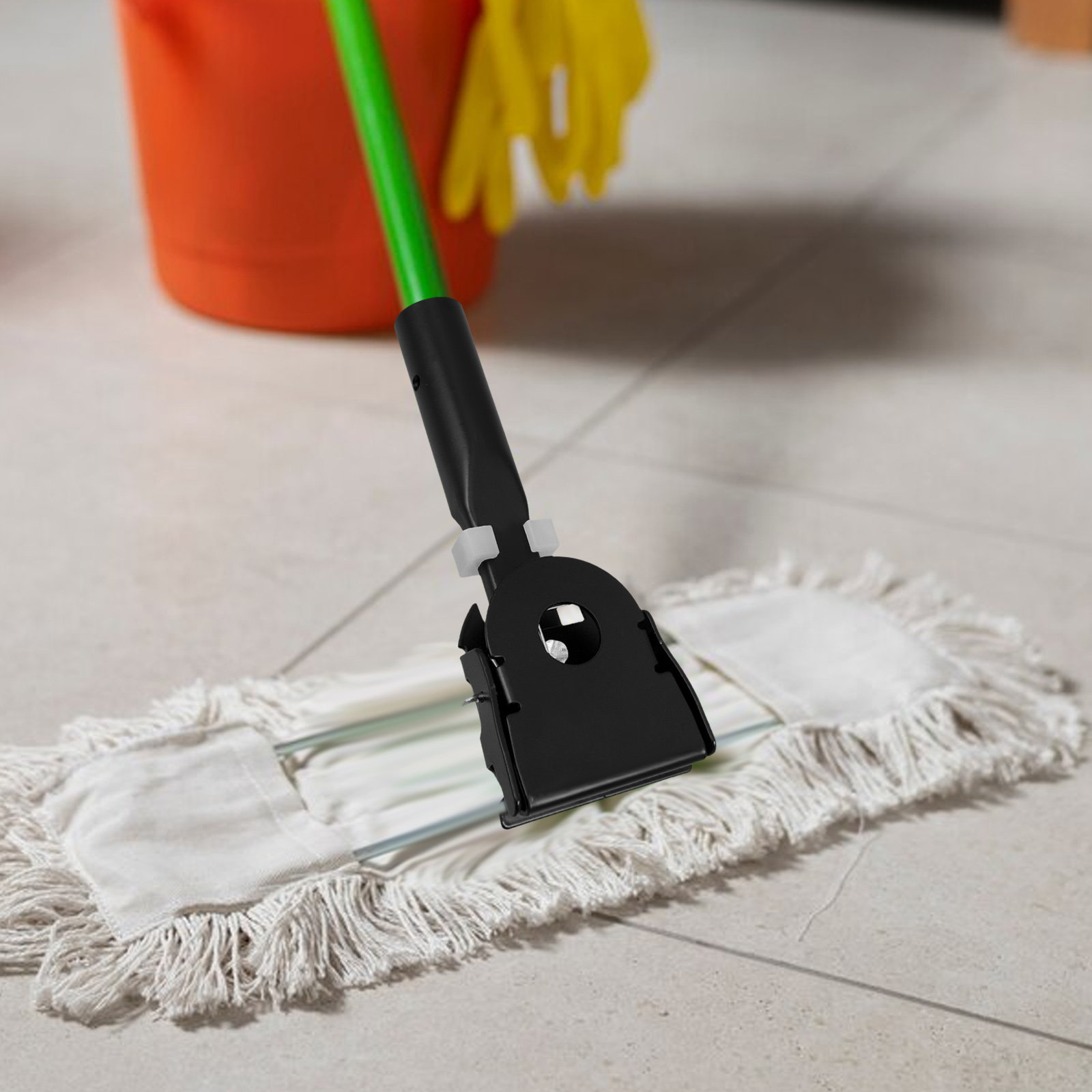 2Pcs Dust Mop Pusher Head Clam - Commercial Kitchen Tile Flooring avis et prix