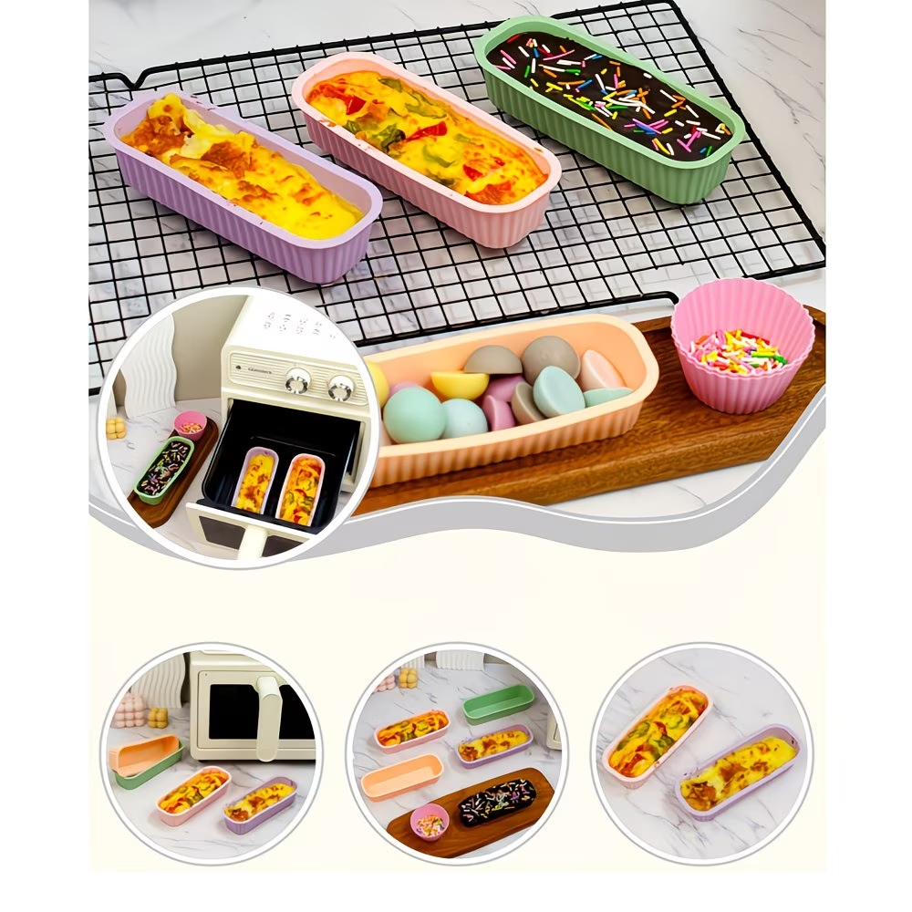 3pcs Reusable Mini Silicone Br - Rotary Bakery Oven avis et prix
