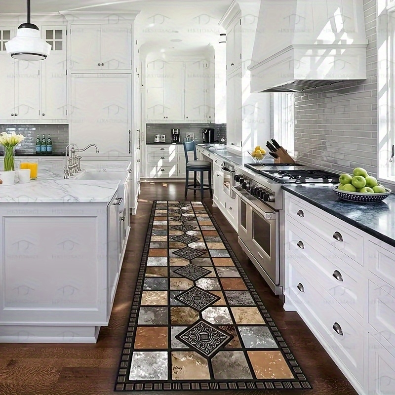 VIKAMA Rustic Geometric Tile P - Commercial Kitchen Tile Flooring avis et prix