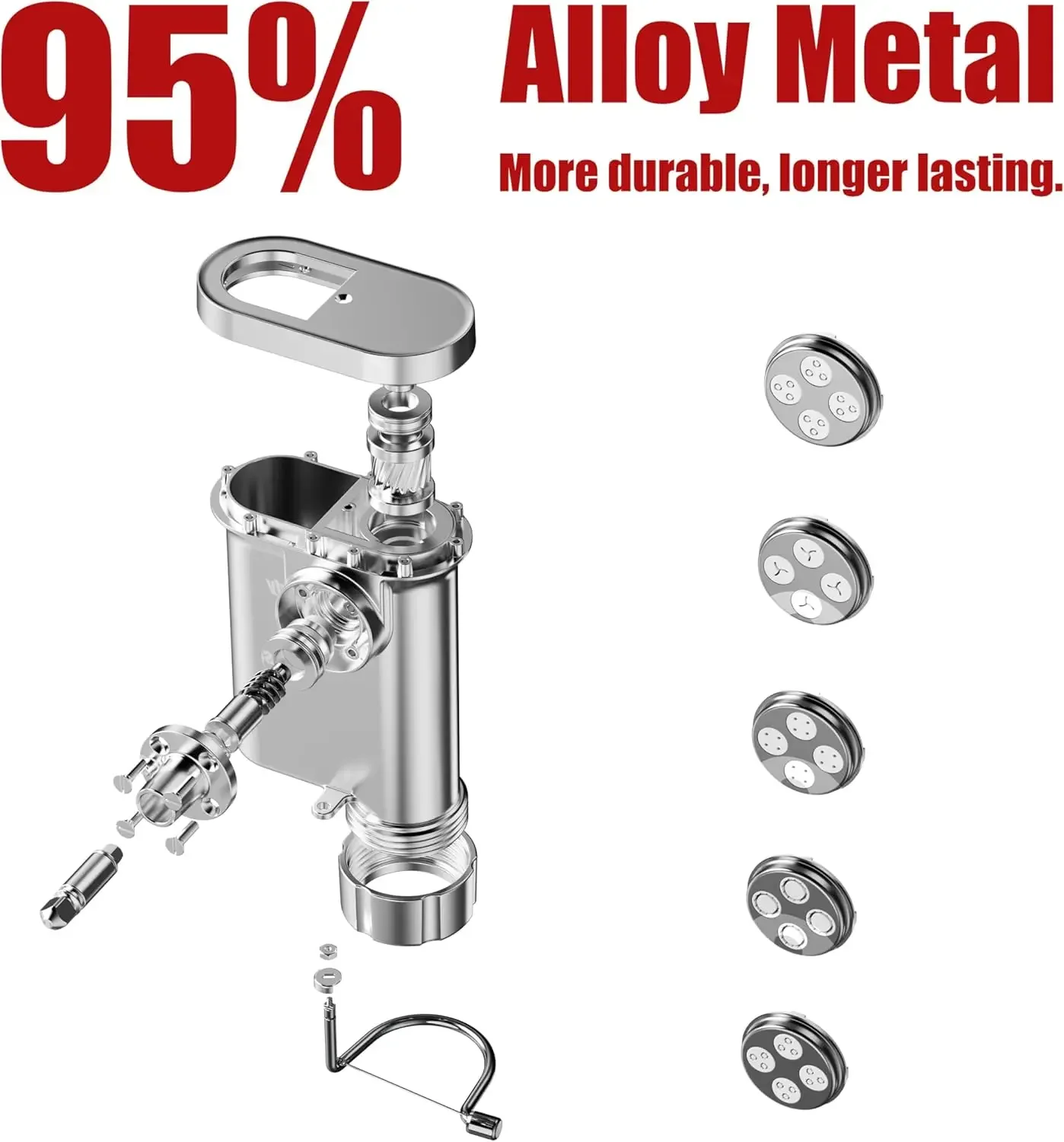 Heavy Duty Metal Pasta Maker A - Commercial Kitchenaid avis et prix