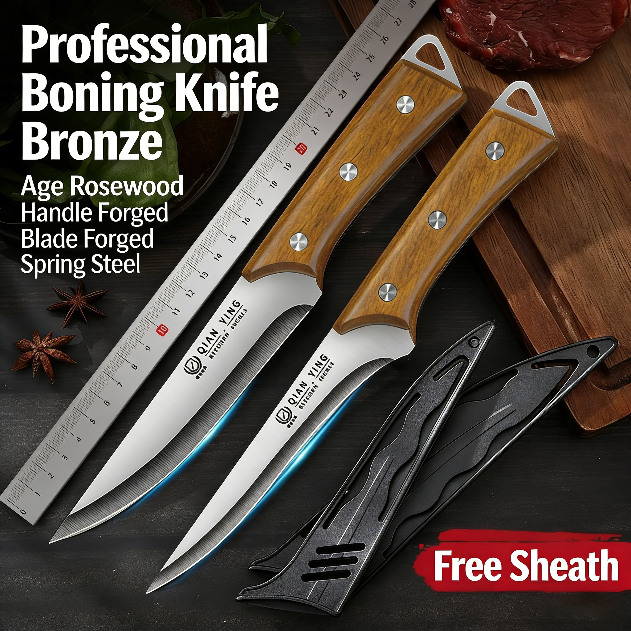 Stainless steel multi-purpose  - Commercial Kitchen Knives avis et prix