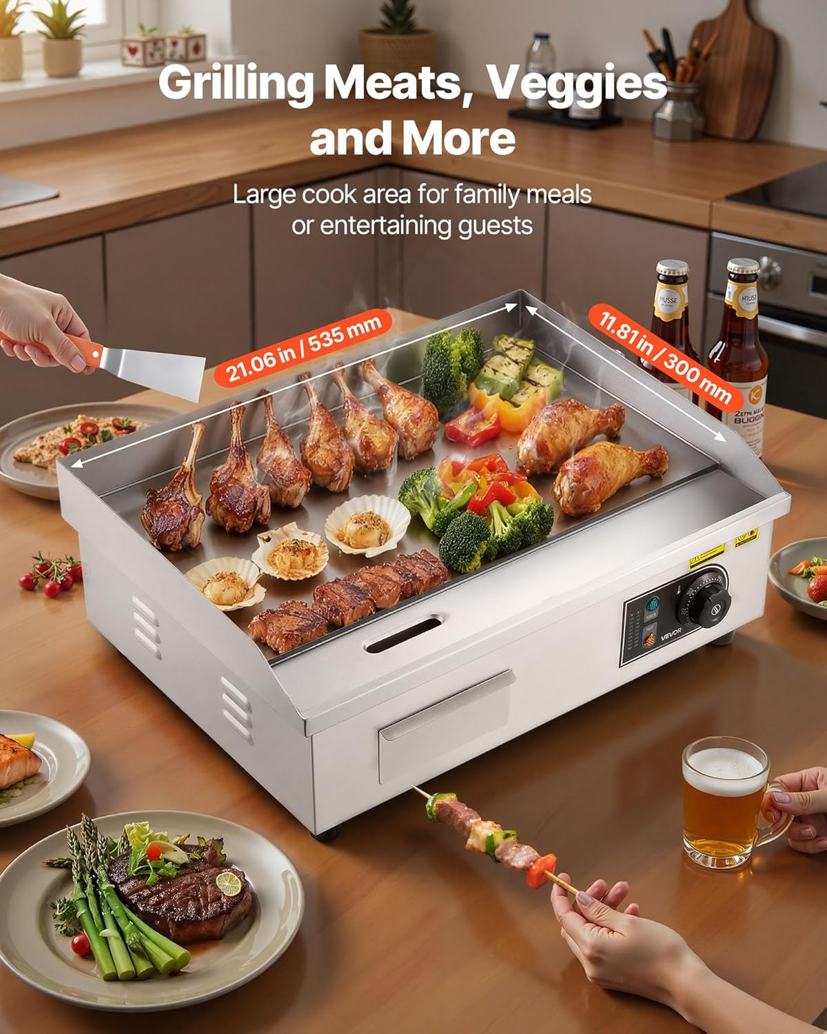 Commercial Electric Griddle 21 - Electric Griddle Flat Top avis et prix