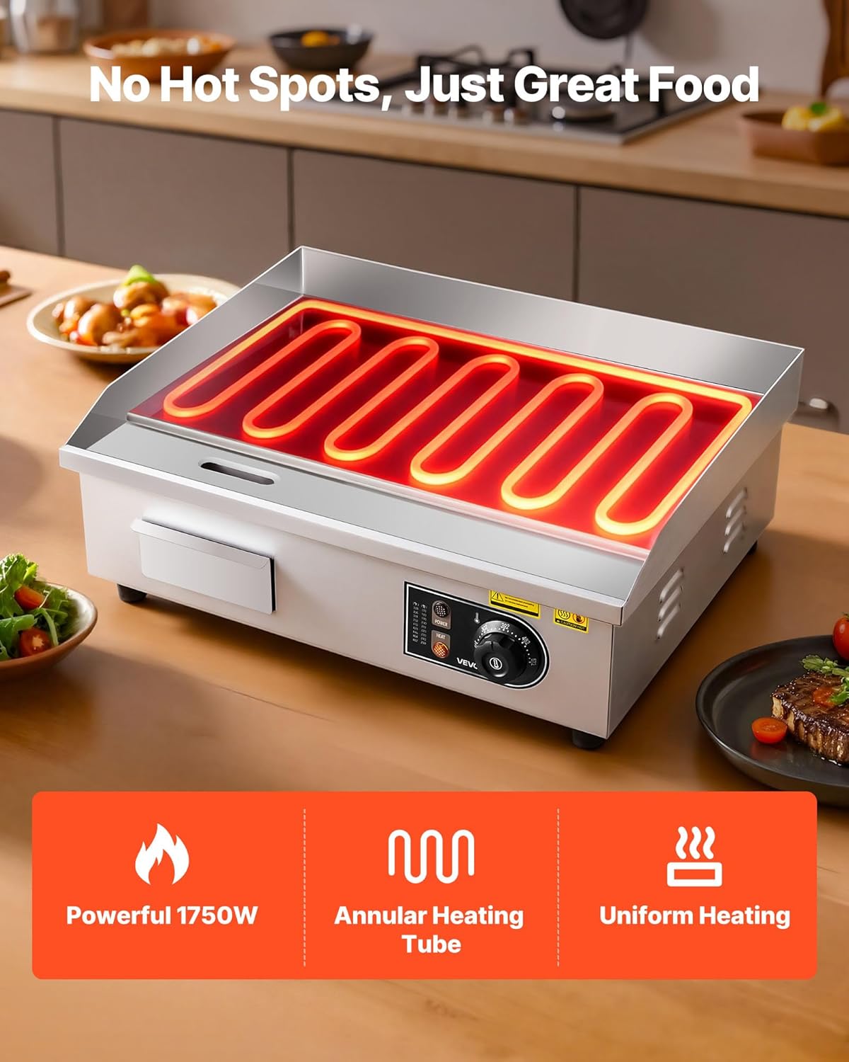 Commercial Electric Griddle 21 - Electric Griddle Flat Top avis et prix