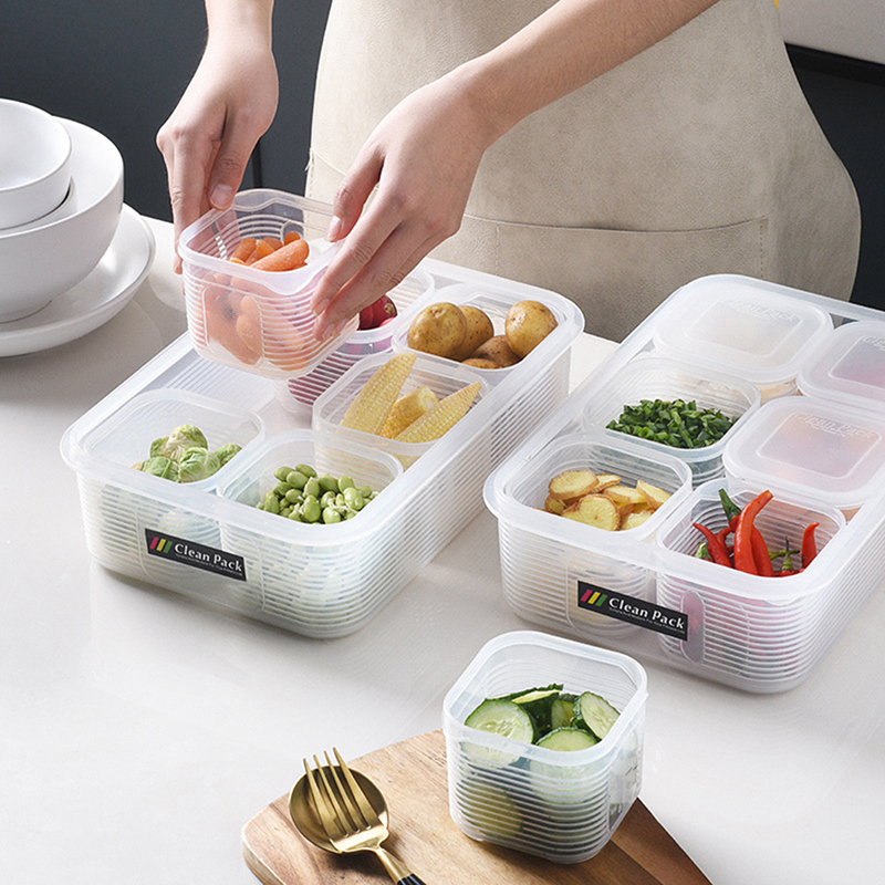 Fridge Organizer Containers Ve - Commercial Kitchen Utensil Holder avis et prix
