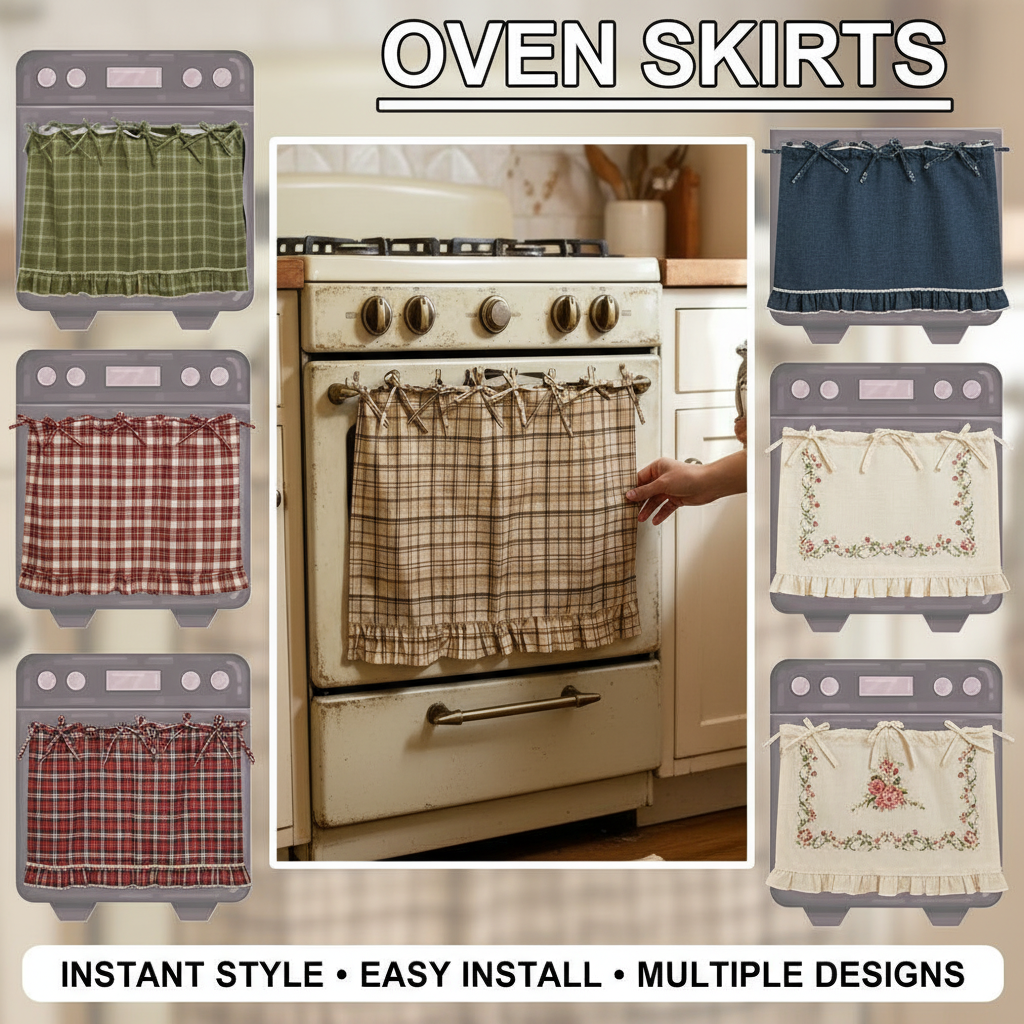 Oven Skirt Artisanal Farmhouse - Commercial Kitchen Warmer avis et prix