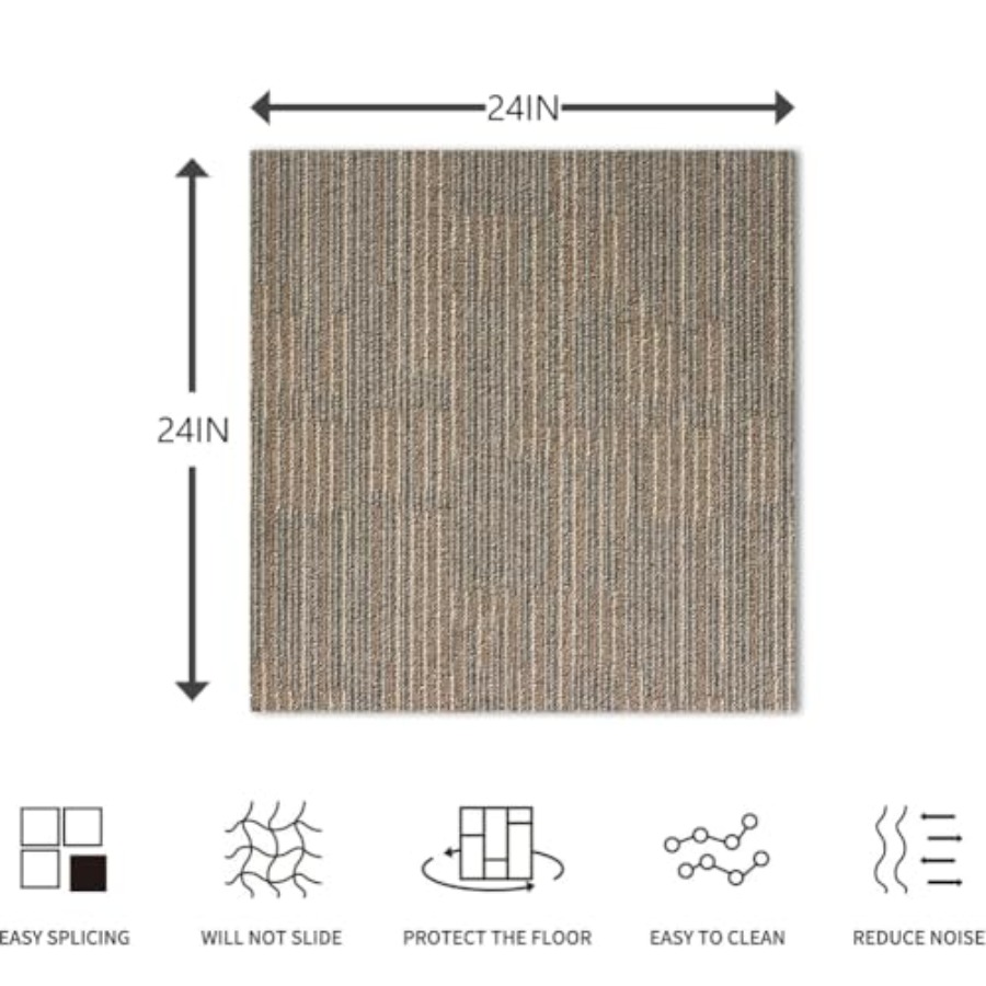 Commercial Carpet Tiles, 24 x  - Commercial Kitchen Tile Flooring avis et prix
