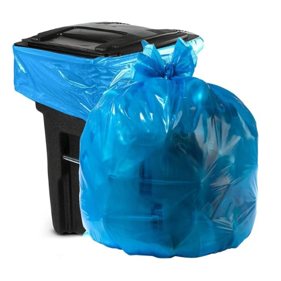 Heavy Duty Trash Bags blue 33- - Commercial Kitchen Contractor avis et prix
