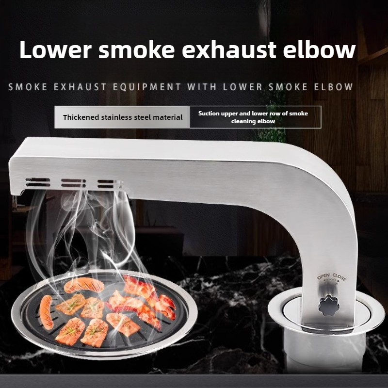 Updraft BBQ Vent Hood Elbow Co - Commercial Kitchen Exhaust Cleaning avis et prix