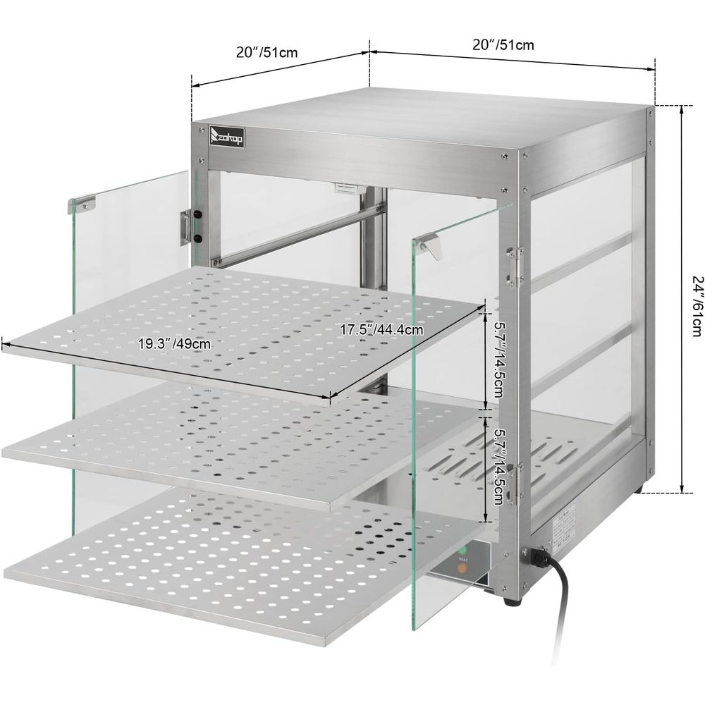 3 Tier Commercial Countertop P - Commercial Kitchen Warmer avis et prix