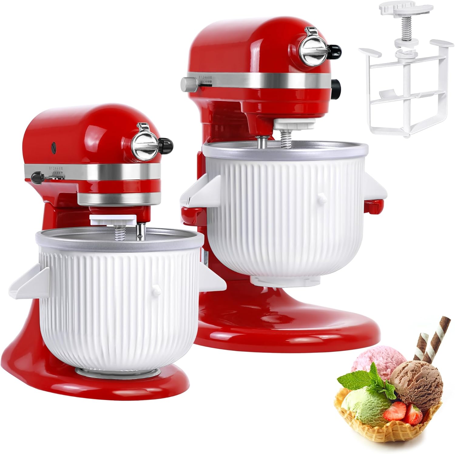 Ice Cream Maker Attachment for - Commercial Kitchenaid avis et prix