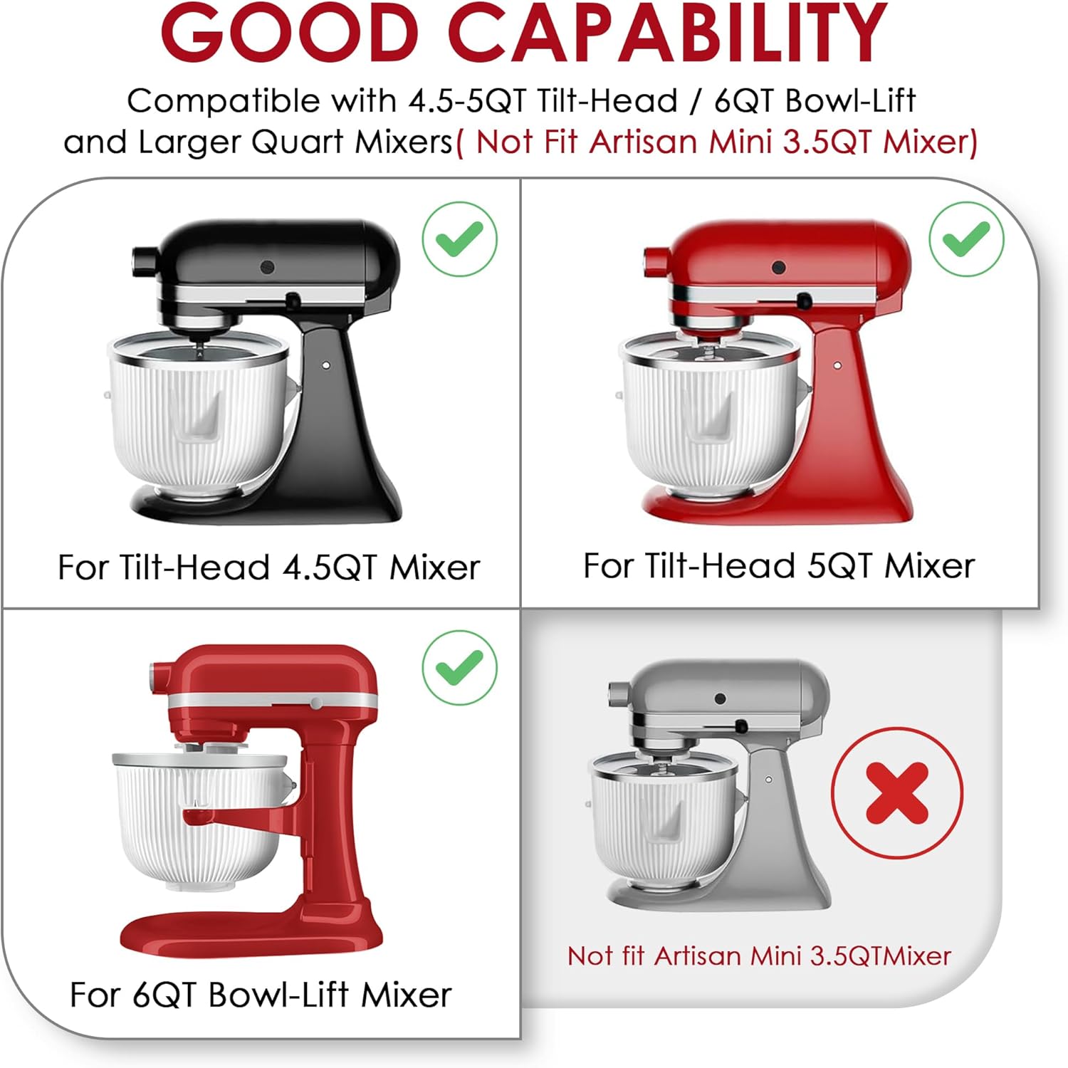 Ice Cream Maker Attachment for - Commercial Kitchenaid avis et prix